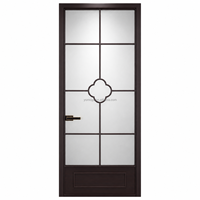 Puerta de Baño Estilo Chino Yomoga, Venta Caliente, OEM ODM, con Impresión de Cuentas Chinas, para Uso en Hoteles y Villas