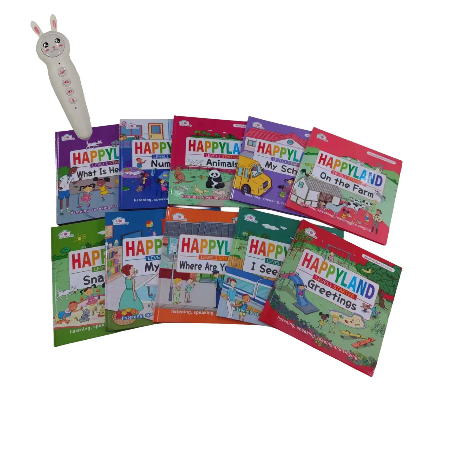 Livres éducatifs en anglais stylo parlant pour enfants de 3 à 12 ans matériel d'apprentissage pour enfants