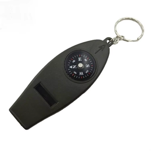 Fischietto portatile multifunzionale per esterno di emergenza con fischio Magnifier per bussola termometro - Product Image 3