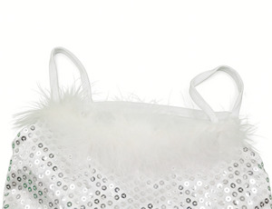 Set da Festa per Ragazze 2026: Tutù Bianco e Tacchi - Costume da Principessa per Spettacoli - Product Image 6