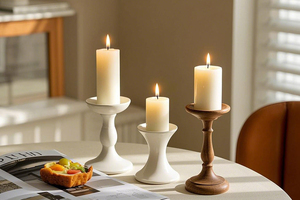 Classic Smokeless, Tearless Unscented Pillar <strong>Candles</strong> for Home Decoration <strong>Bulk</strong> <strong>Candle</strong> Supplier - Product Image 2