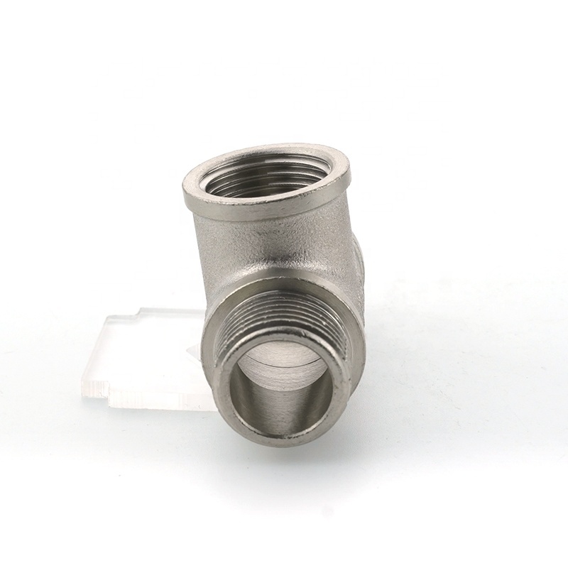 Newest sale male threaded brass joint tee tap water pipe fittings T joint fittings