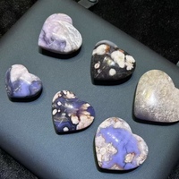 Capuchon de flacon de parfum en agate polie naturelle sculptée, pierre de méditation Sakura, pour bricolage DIY