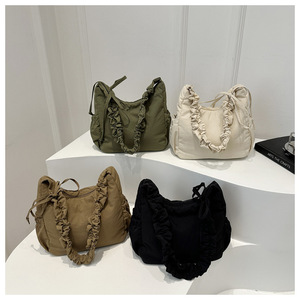 Bolso Tote BESTELLA <span class=keywords><strong>de</strong></span> Estilo Relajado, con Cierre <span class=keywords><strong>de</strong></span> Cremallera, Resistente a las Arrugas, <span class=keywords><strong>de</strong></span> Nylon, con una Sola Correa, Gran Capacidad, Diseño Único para Mujer - Product Image 2