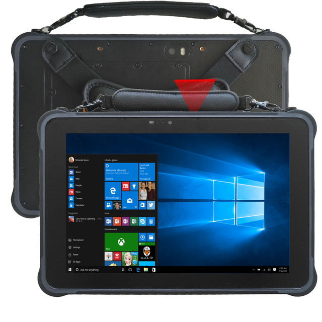 4G LTE 2D Barcode Scanner WiFi BT Capacity Touch Panel Android 11 Industrial Rugged Tablet PC 5.5" Display in Stock