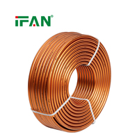 Tuyau IFAN PE AL PE pour système de climatisation HVAC, couleur cuivre, multicouche, aluminium-plastique, PEX