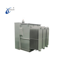Transformador Daelim de 500 kVA, 60 Hz, Trifásico, Montaje en Plataforma, Estructura de Bobina Toroidal, 12.5/7.2 kV, 120-208 V, para Uso Industrial