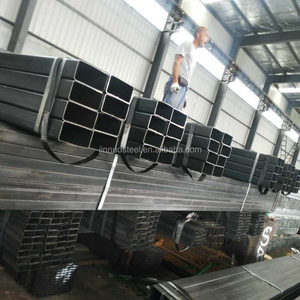 Thép Cacbon Rỗng Hình Chữ Nhật Hình Vuông Nhà Máy Trung Quốc <span class=keywords><strong>Ms</strong></span> <span class=keywords><strong>Erw</strong></span> Hàn Carbon Đen Cán Nóng - Product Image 6