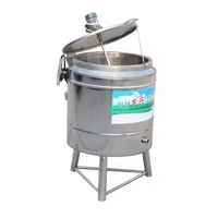 Pasteurisateur Lait Yaourt 10L 30L 50L 100L, Machine à Pasteurisation pour Lait et Jus