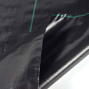 Uv-Mulchfolie Pe-Bodenbezug Anti-Gras-UV-Unkrautmaterie-Schutzgriff schwarze Kunststoff-Mulchschicht Landwirtschaft Mulching schwarze Folie - Product Image 4