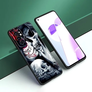 1000 + designs personnalisé crâne squelette fleurs silicone Sublimation coque de téléphone pour OnePlus 7T 8 9 10 11 Nord 2 CE3 Lite N10 N100 N20 - Product Image 2