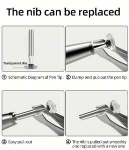 NUEVO Lápiz Óptico con Sensor de Presión de 4096 Niveles para Samsung Galaxy <span class=keywords><strong>Tab</strong></span> S6 7 <span class=keywords><strong>8</strong></span> Galaxy <span class=keywords><strong>Tab</strong></span> S10+ <span class=keywords><strong>Tab</strong></span> S10 Ultra Samsung <span class=keywords><strong>S</strong></span> <span class=keywords><strong>Pen</strong></span> - Product Image 5