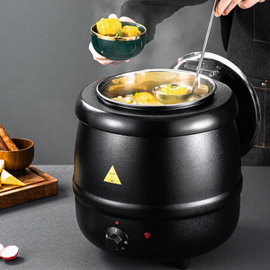 Pentola Riscaldante per Catering e Ristoranti da 10L in Acciaio Inox 304, Scaldavivande per Buffet - Product Image 3