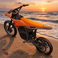 Motocicleta Eléctrica Todoterreno de Alta Velocidad y Largo Alcance, 2500W 48V20.8Ah 55km/h, Estilo Stark Varg Yozma In10, Motocicleta de Carreras para Adultos