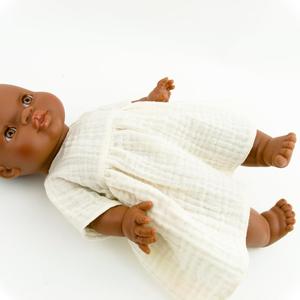 Robe en mousseline pour poupée miniature de 13 pouces, robe d'été pour poupée <span class=keywords><strong>Minikane</strong></span> - Product Image 4