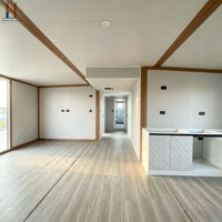 Villa préfabriquée de luxe 40 pieds x 20 pieds, 2 à 5 chambres, maison conteneur pliable et extensible, maison mobile portable, mini-maison isolée pour usage hôtelier