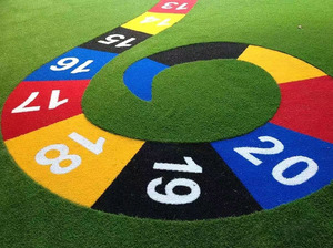 بساط عشب اصطناعي أسود اللون 20 ، بساط عشب صناعي للأماكن الداخلية والخارجية - Product Image 5