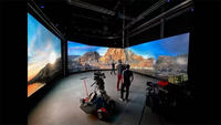 P0.6 0.625Mm 3600X2025Mm 11.8X6.6Ft Layar Video Wall LED P0.6 untuk Home Theater Dalam Ruangan di AS