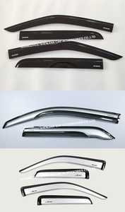 Visera deflectora de viento para ISUZU <span class=keywords><strong>DMAX</strong></span>, visera de protección contra la lluvia, doble tono, color negro, venta directa de fábrica, nuevo - Product Image 4