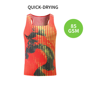 Camiseta Deportiva para Hombre, 100% Poliéster, Transpirable, Malla, Chaleco Deportivo para Hombre, Chaleco para Correr - Product Image 2