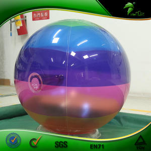 Aufblasbare Puppe Transparenter Strandball Hongyi Sph Aufblasbarer Regenbogenfarbener Ballon - Product Image 2