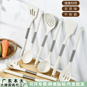 Espátula de silicona con mango de acero inoxidable, utensilio de cocina resistente al calor para cocinar y hornear - Product Image 4
