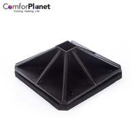 Pied en caoutchouc en plastique d'usine fourni avec tapis anti-vibration en caoutchouc grand support pied en caoutchouc grand pied multi-cadre