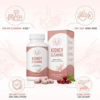 Complément Herbal Naturel Pur pour Adultes : Soutien Rénal et Immunitaire Premium - 60 Comprimés