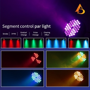 Venta al por Mayor de Luces LED RGB 3en1 de 54x3w para Bares, Fiestas, Bodas, Escenarios DMX - Product Image 4