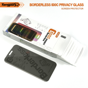 YBLD 0.55mm <span class=keywords><strong>Tiger</strong></span> 500C ESD Protection d'écran en verre anti-espion sans bordure pour <span class=keywords><strong>iPhone</strong></span> 15 16 17 - Product Image 6
