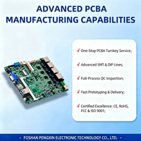Fabricant de circuits imprimés industriels, assemblage de circuits imprimés de haute qualité, PCBA personnalisé avec BGA et FPC pour systèmes de contrôle