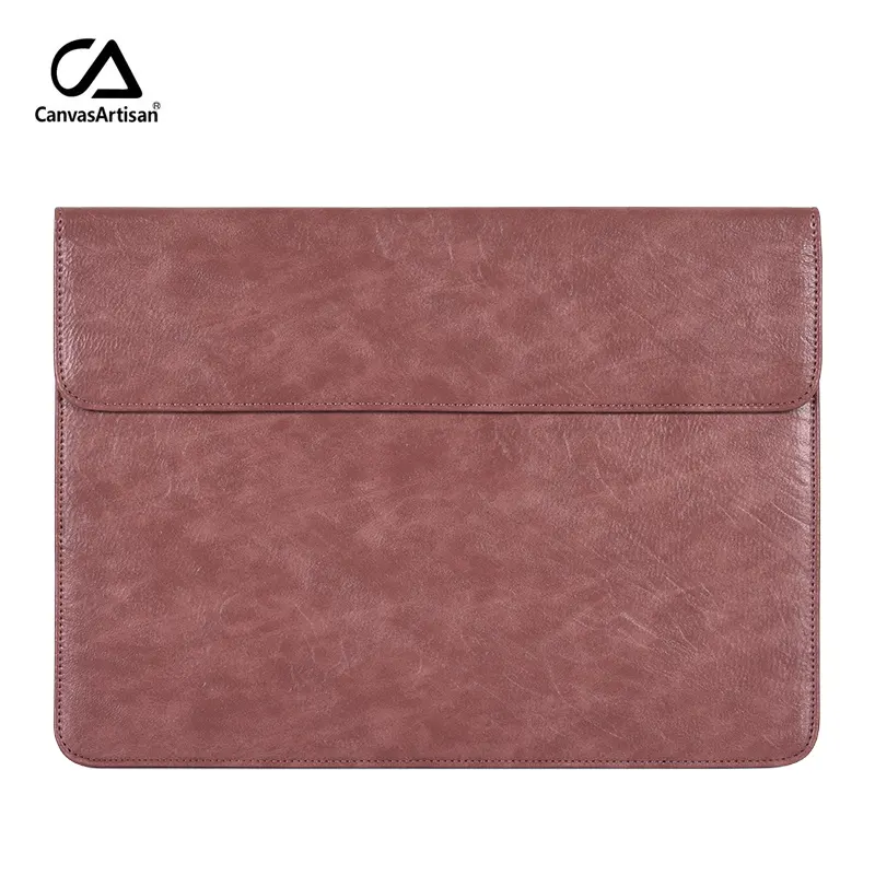 In Stock PU Slim Waterproof Protection Bag Laptop Sleeve For DELL