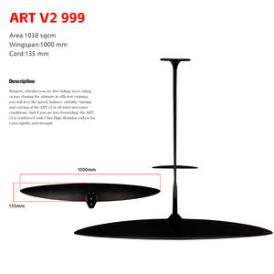 Planches à foil en carbone OEM ART V2 999 Hydrofoil pour le kitesurf, le parawing, le surf, le foil à vent, l'e-foil, les sports nautiques - Product Image 2