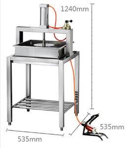 Nueva prensa de <span class=keywords><strong>tofu</strong></span> completamente automática y máquina exprimidora de queso para uso doméstico y planta de fabricación de alta productividad - Product Image 2