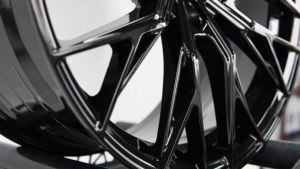 Cerchi in Lega di Alluminio Neri Opachi 5x120 Sportivi da Corsa Forgiati a Concavità Profonda per BMW Audi Golf <span class=keywords><strong>Maserati</strong></span> - Product Image 4