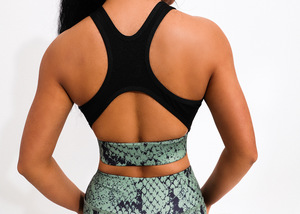 Custom <strong>Snake</strong> <strong>Print</strong> <strong>Leggings</strong> 2 Piece Plus Size XS Yoga Set Women's Sexy Solid Fitness Clothing Wholesale Yoga Clothing for Women - Product Image 6