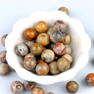 Vente en gros de perles naturelles, perles sphériques non percées de 16mm, perles de guérison Reiki en cristal non poreux, pierre précieuse, boule, artisanat - Product Image 6