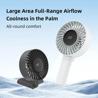 Ventilateur pliable sans pales RYW 6 FS2664, mini ventilateur portatif USB rechargeable avec moteur sans balais, pour rafraîchissement extérieur