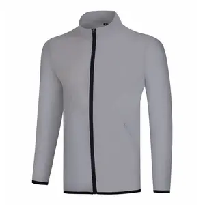OEM personalizado secagem rápida respirável Jacket Golf Long Sleeved Jersey Golf casaco para homens