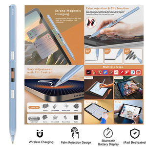 Stylet sans fil à fixation magnétique de couleur rose personnalisée pour <span class=keywords><strong>Apple</strong></span> <span class=keywords><strong>Pencil</strong></span> (2e <span class=keywords><strong>génération</strong></span>) pour iPad Pro 11/12.9 - Product Image 6