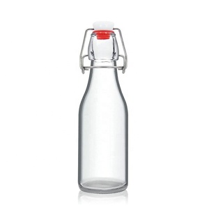 150ml 500ml 750ml 1000ml rõ ràng Swing <span class=keywords><strong>Top</strong></span> chai thủy tinh với nắp lật cho bia uống nước giải khát - Product Image 5