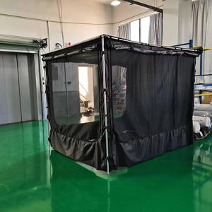 Tente de toit personnalisée automatique en tissu Oxford 420D imperméable, équipement de <span class=keywords><strong>camping</strong></span> automobile quatre saisons <span class=keywords><strong>pour</strong></span> les voyages en plein air - Product Image 3