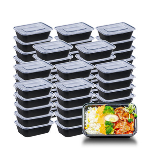 Round Disposable Takeout Box 450ml With Lid <b>Microwave</b> Safe For Food <b>Storage</b> - Product Image 3