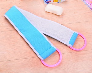 <span class=keywords><strong>Sangle</strong></span> dorsale <span class=keywords><strong>exfoliante</strong></span> bain douche corps éponge corps épurateur brosse outils de lavage personnels pour hommes femme - Product Image 6