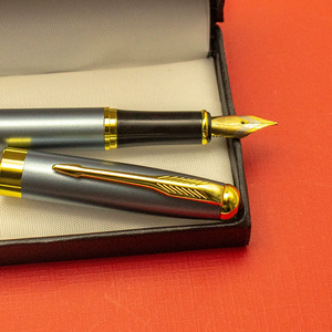 <span class=keywords><strong>Stylo</strong></span> signature en métal haut de gamme, coffret cadeau, cadeau personnalisé pour les entreprises, les réunions, les clients, la <span class=keywords><strong>calligraphie</strong></span> universitaire - Product Image 1