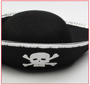 Pirates chapeau Cosplay Costume accessoires chapeaux de fête adultes enfants Halloween carnaval décontracté caractère Style feutre matériel scènes de <span class=keywords><strong>jeu</strong></span> - Product Image 6