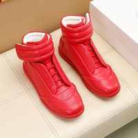 Sneakers rétro de luxe en cuir de vache véritable et peau de mouton, légères, antidérapantes, confortables, à lacets, chaussures d'entraînement