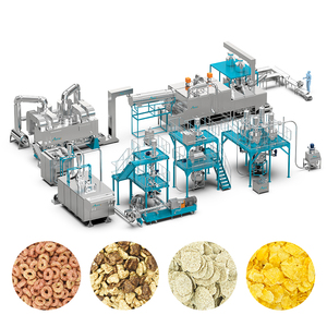 Máquina para Hacer Cereales <span class=keywords><strong>de</strong></span> Desayuno, Extrusora <span class=keywords><strong>de</strong></span> Hojuelas <span class=keywords><strong>de</strong></span> Maíz para la Producción <span class=keywords><strong>de</strong></span> Hojuelas <span class=keywords><strong>de</strong></span> Granos Inflados en la Industria Alimentaria - Product Image 3