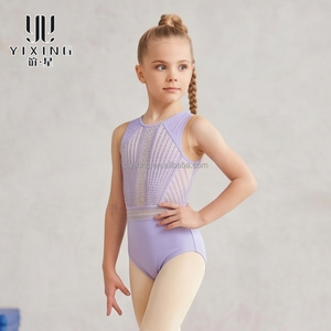 <span class=keywords><strong>Justaucorps</strong></span> de gymnastique sans manches à faible MOQ, scintillant, métallisé, holographique, unisexe, pour compétition et performance, en tissu maillé - Product Image 1
