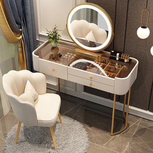 Table de maquillage moderne de luxe avec miroir et tiroirs, meuble de coiffeuse, vente en gros, directement de l'usine - Product Image 1